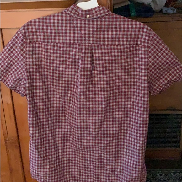 Tommy Hilfiger button down shirt sz L Cardinal - Picture 2 of 4